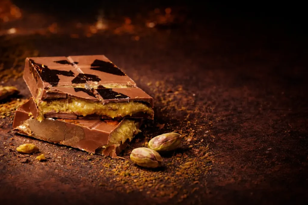 Dubai čokolada sa pistaćima i kadaifom