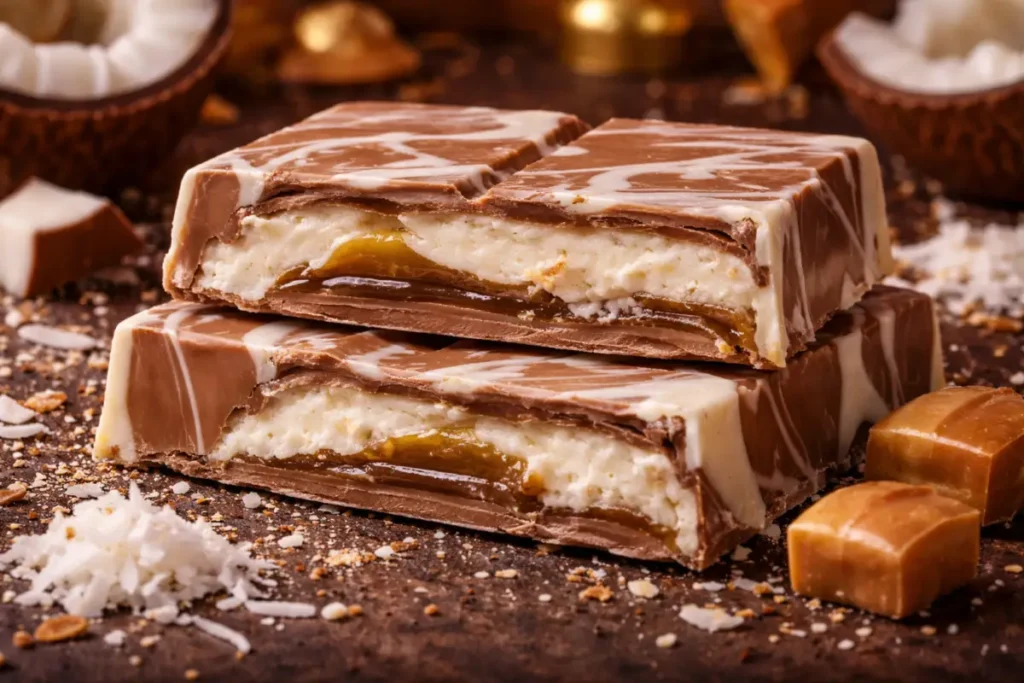 Ručno pravljena Lotos Premium čokolada sa kokosom i karamelom